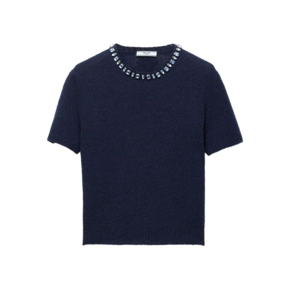 Prada Women Cashmere Crewneck Sweater